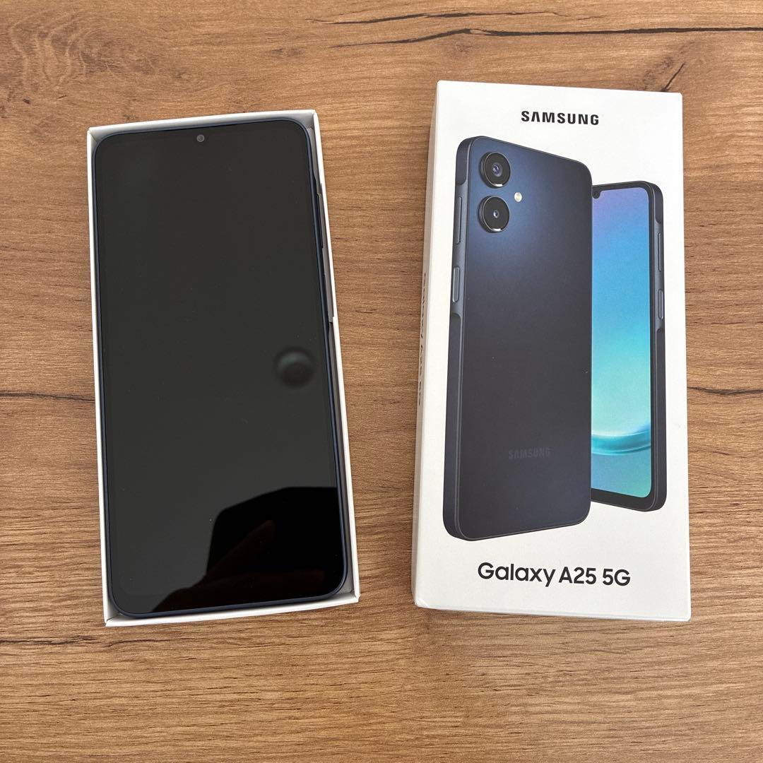 Samsung Galaxy A25 5G ブラック ⭐︎本体&箱セット⭐︎