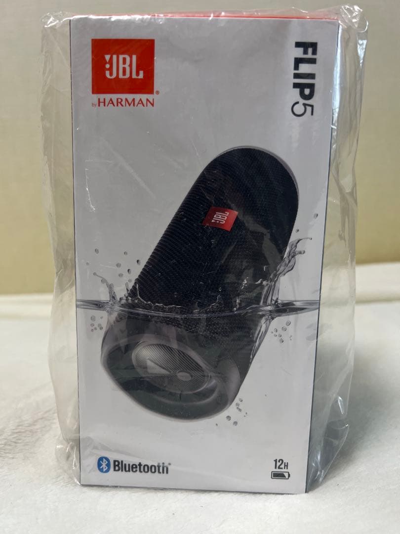 【新品未使用】JBL FLIP5 ワイヤレススピーカー　★ブラック