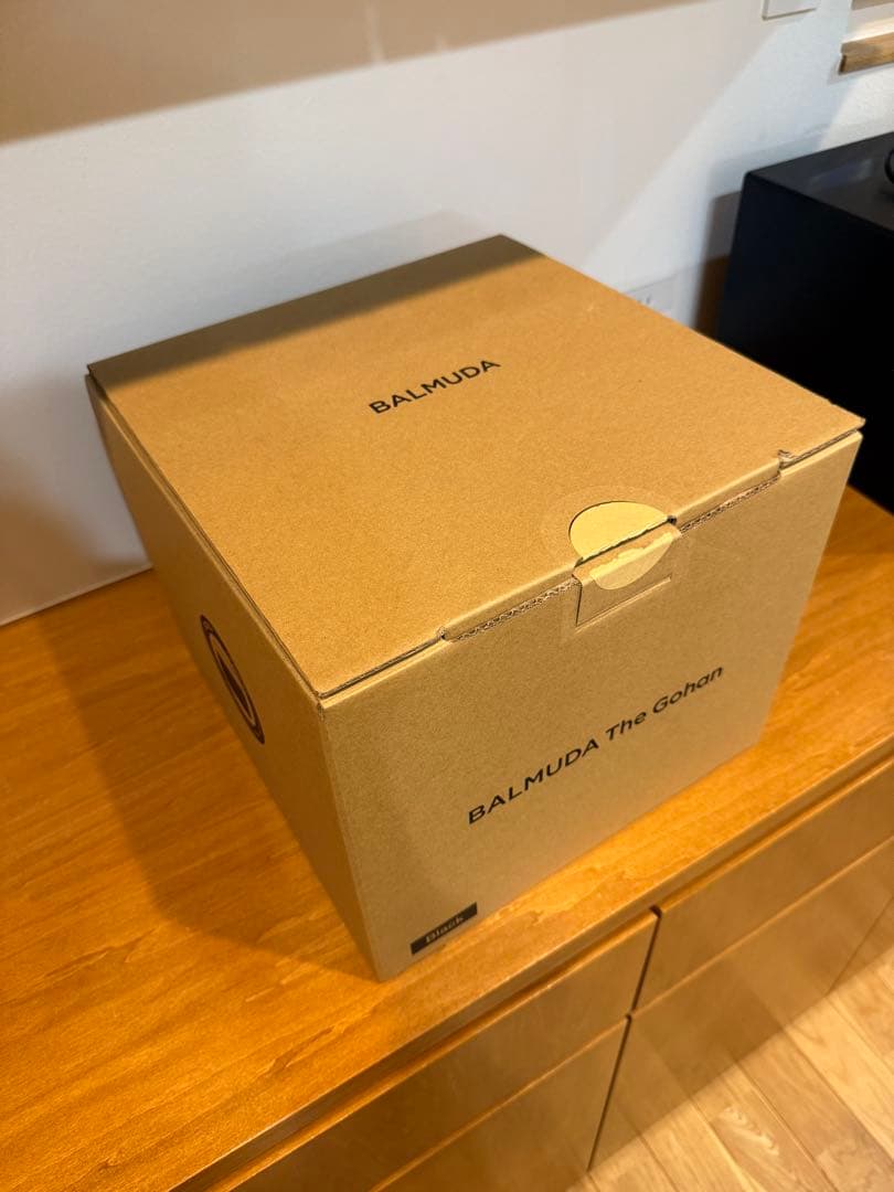 BALMUDA The Gohan 炊飯器 ブラック