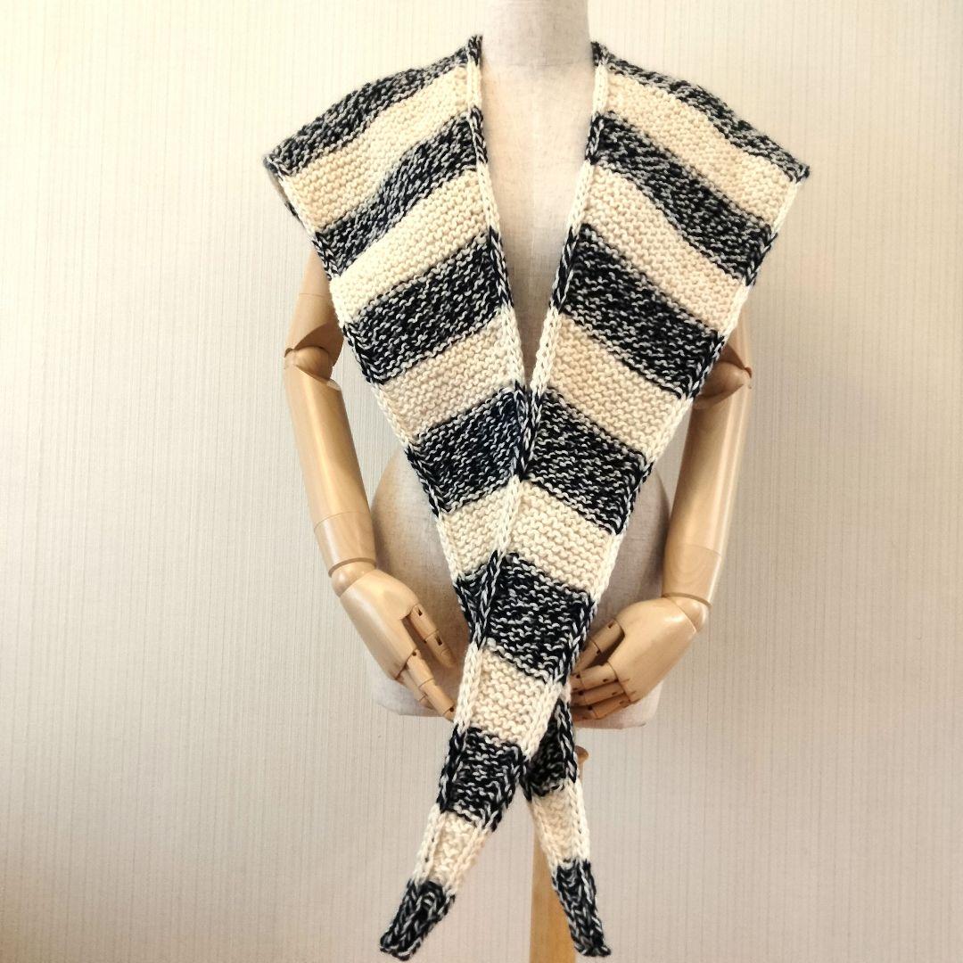 オーダー承り品　ハンドメイド　handmade　フードマフラー　リッチカジュアル