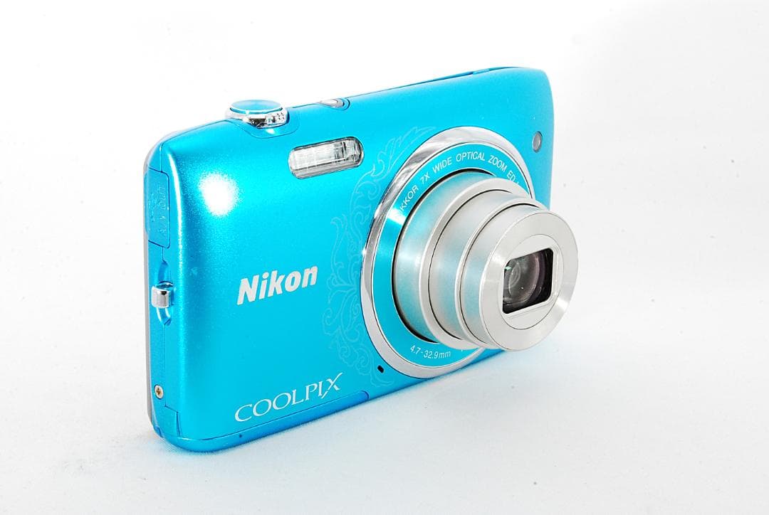 【美品/動作確認済】Nikon Coolpix S3500 スマホ転送OK　フル