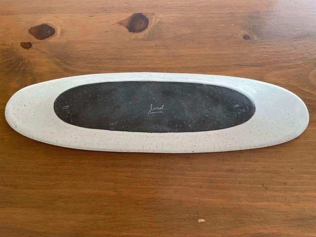 【サードセラミックス】楕円皿M・ホワイト