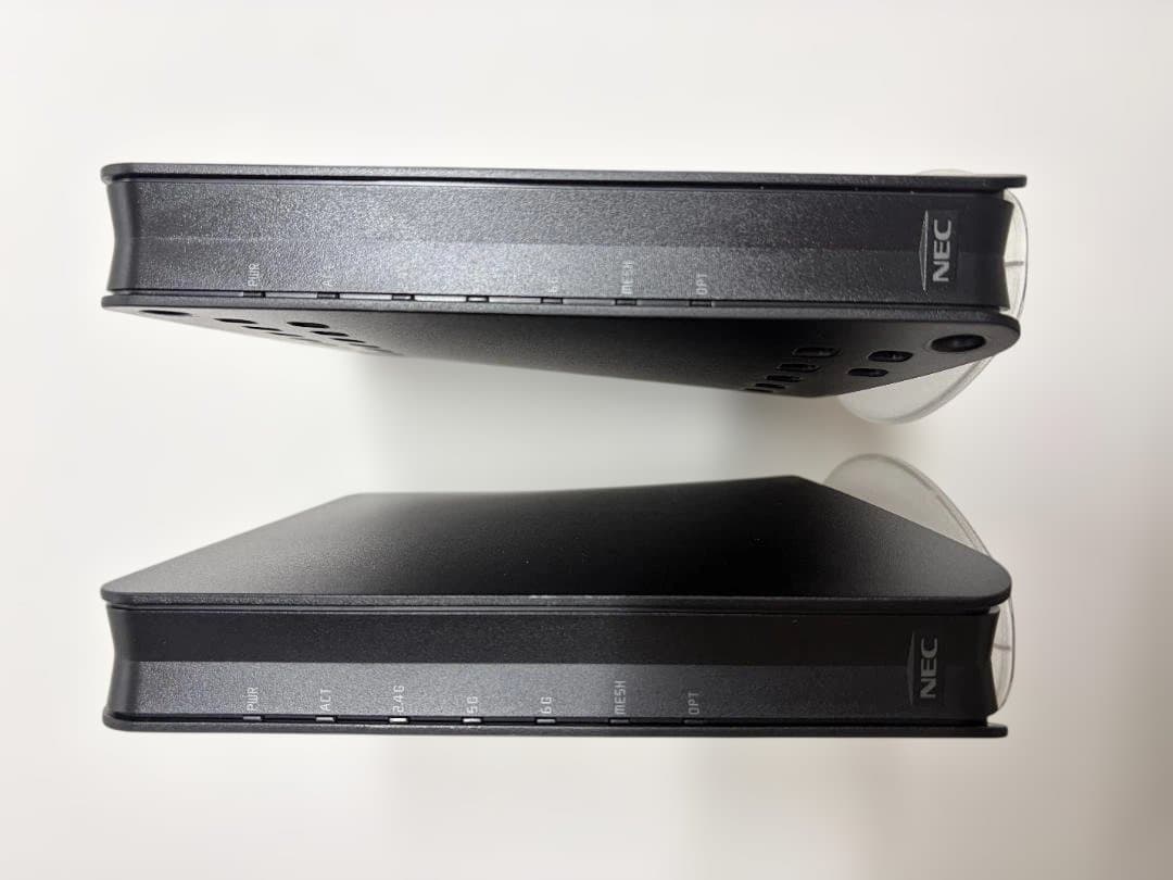 NEC PA-WX7800T8 Wi-Fi6E 無線LANルーター 　2個