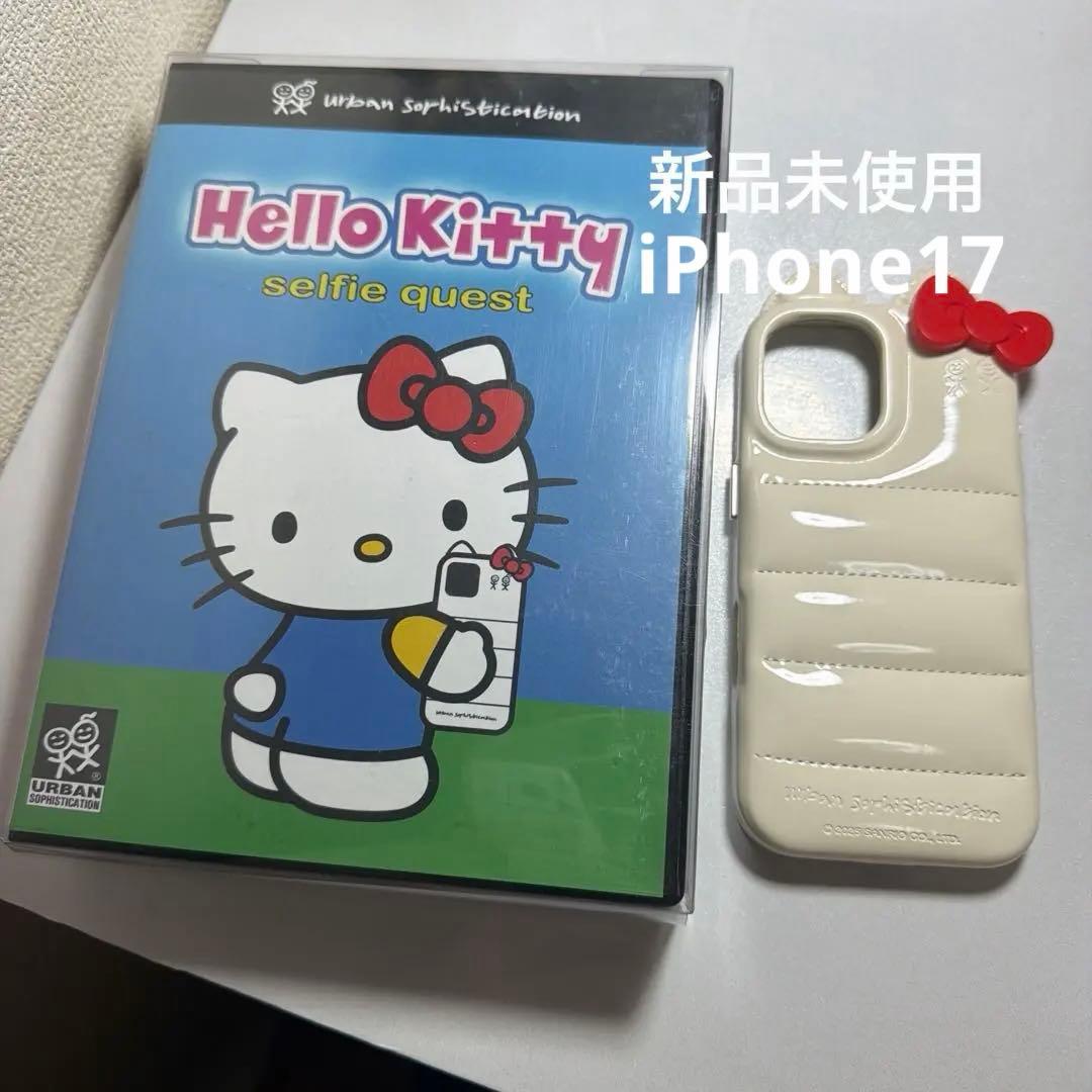 iPhone17 ケース　urban sophistication キティ