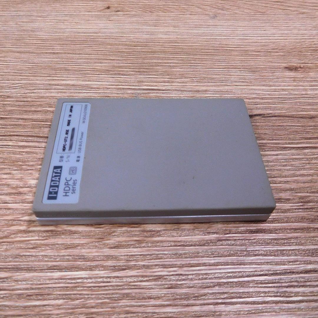 値下げ（使用時間178H）I-O DATA 外付けHDD 2TB HDPC-UT