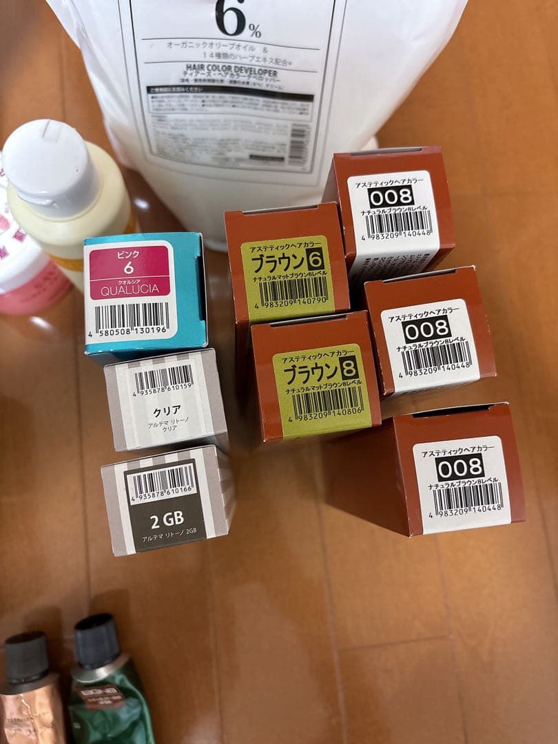 フィヨーレその他　カラーリング剤セット（まとめ売り）