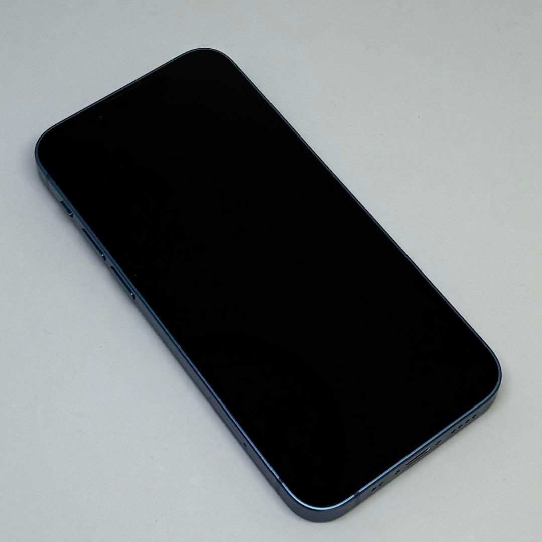 M61【電池新品　100％表示】 iPhone 13mini　128GB　ブルー