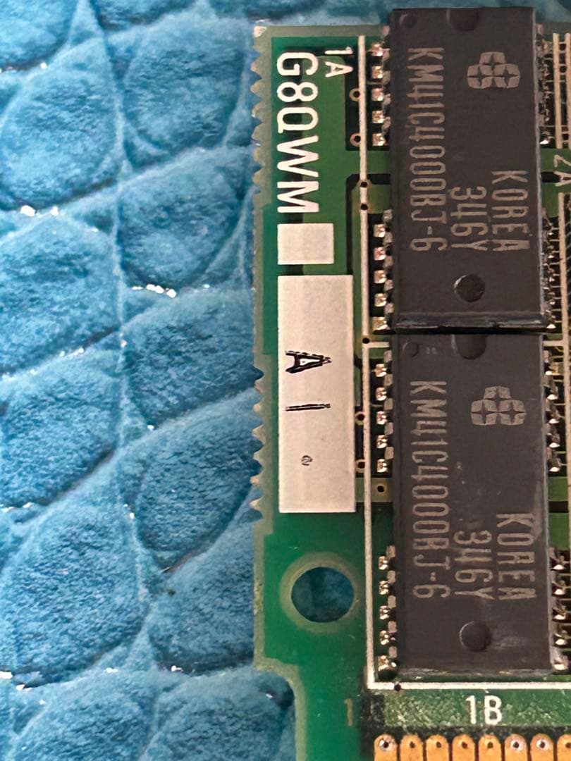初期 NEC PC98用 [A01][A02パリティ付き] SIMM メモリ