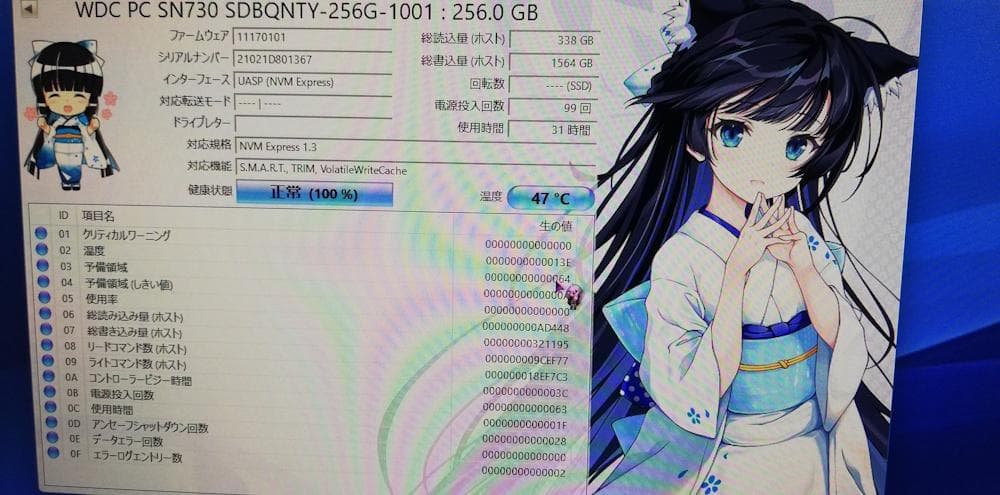 Western Digital SN730 256GB SSD 3枚組