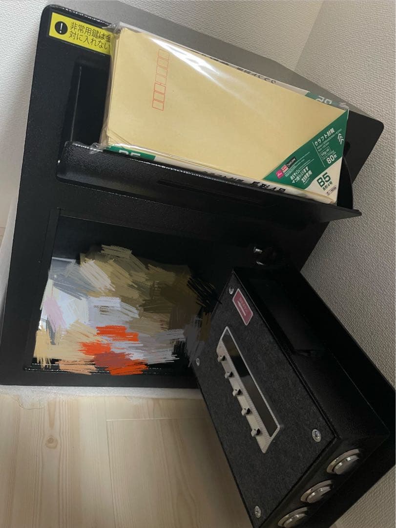 【定価約3万】投入式耐火金庫