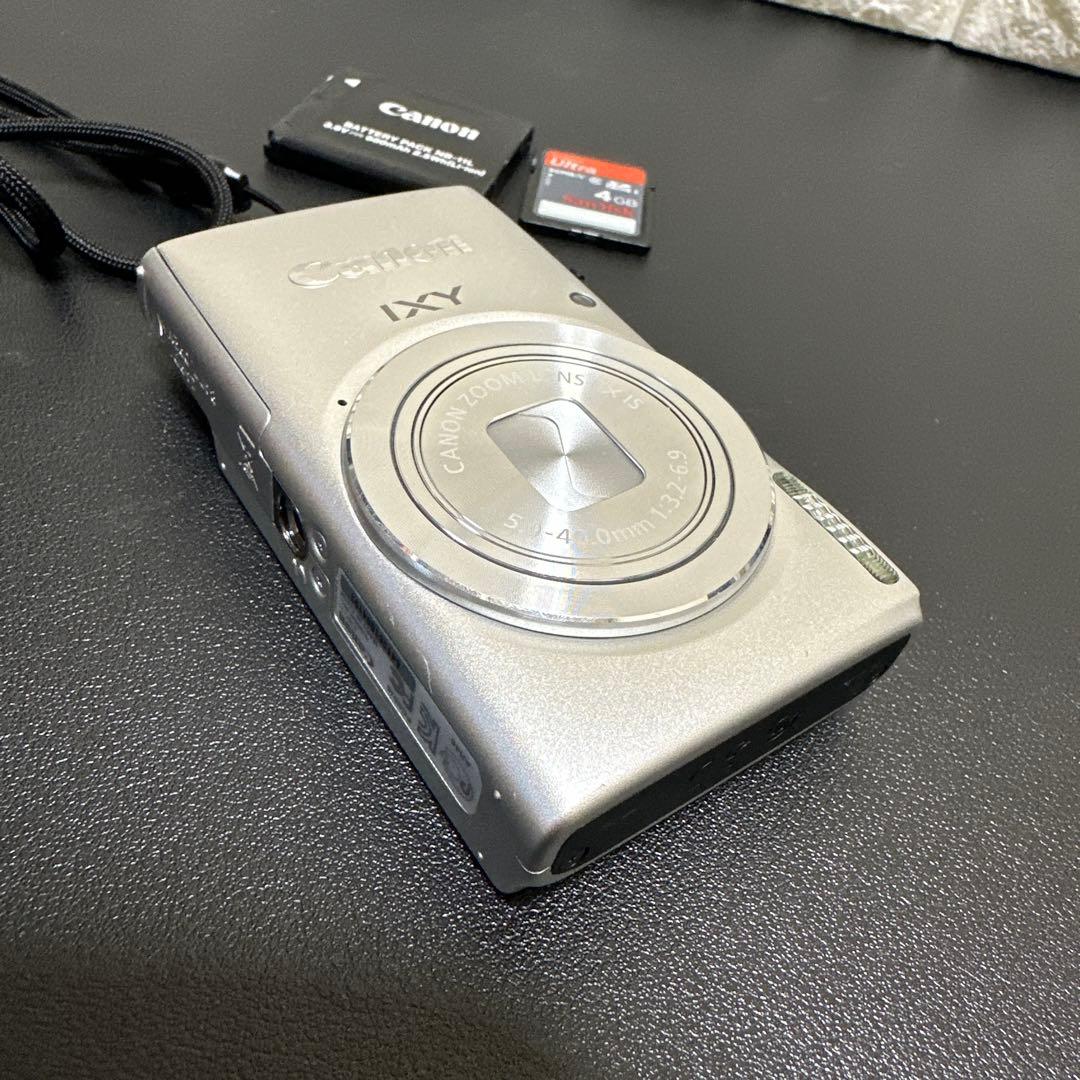 美品　Canon IXY 90F シルバー　動作確認済