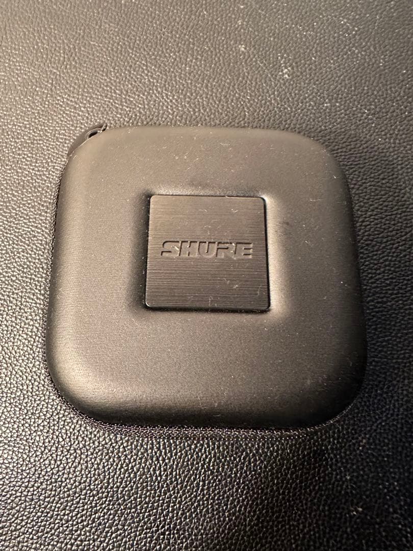 SHURE イヤホンケースとイヤホンセット　846 クリア　美品