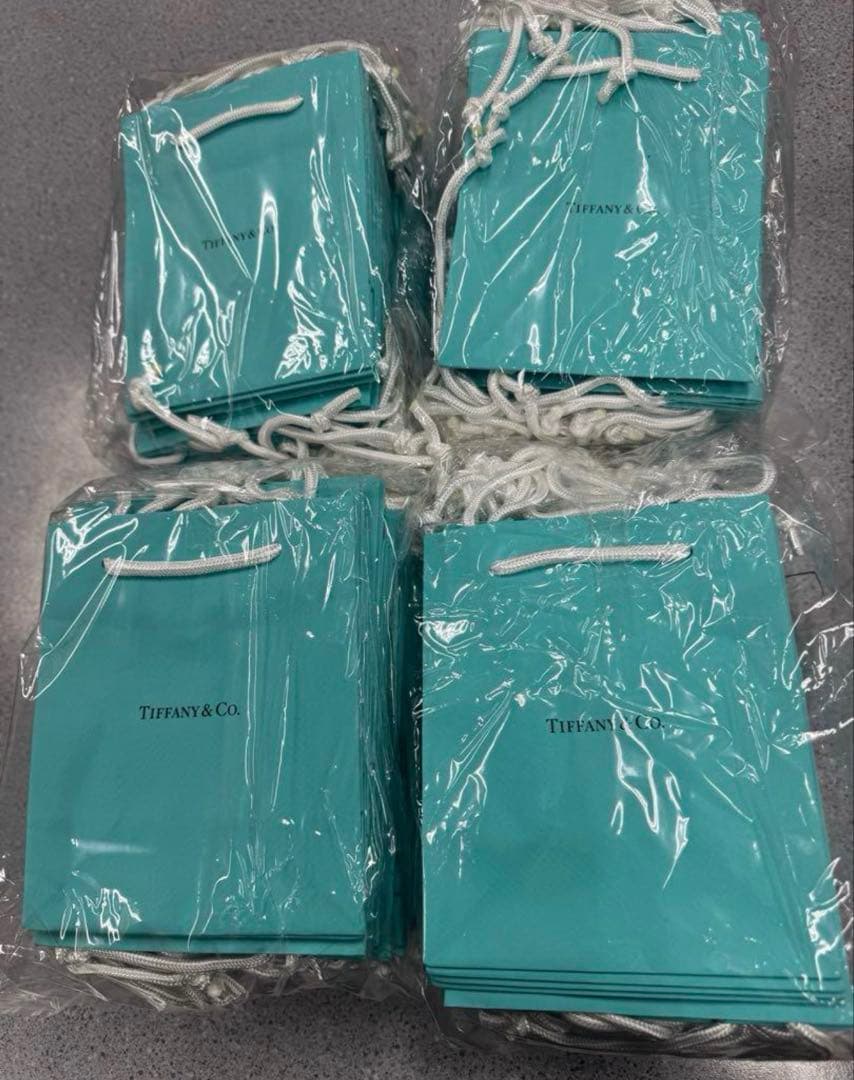 Tiffanyティファニー　ミニショッパー紙袋100枚