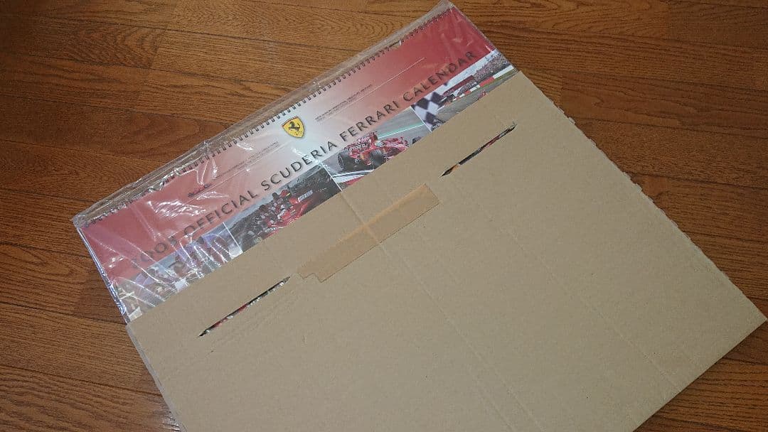 Ferrari 2008年版カレンダー(壁掛け)未開封品