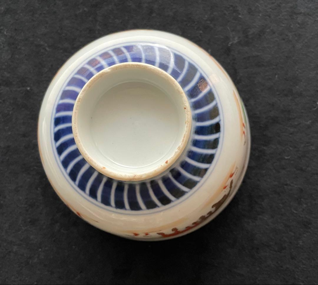 午年サービス‼️馬の飯茶碗❣️1800年代初期の色絵付け‼️美しい❣️