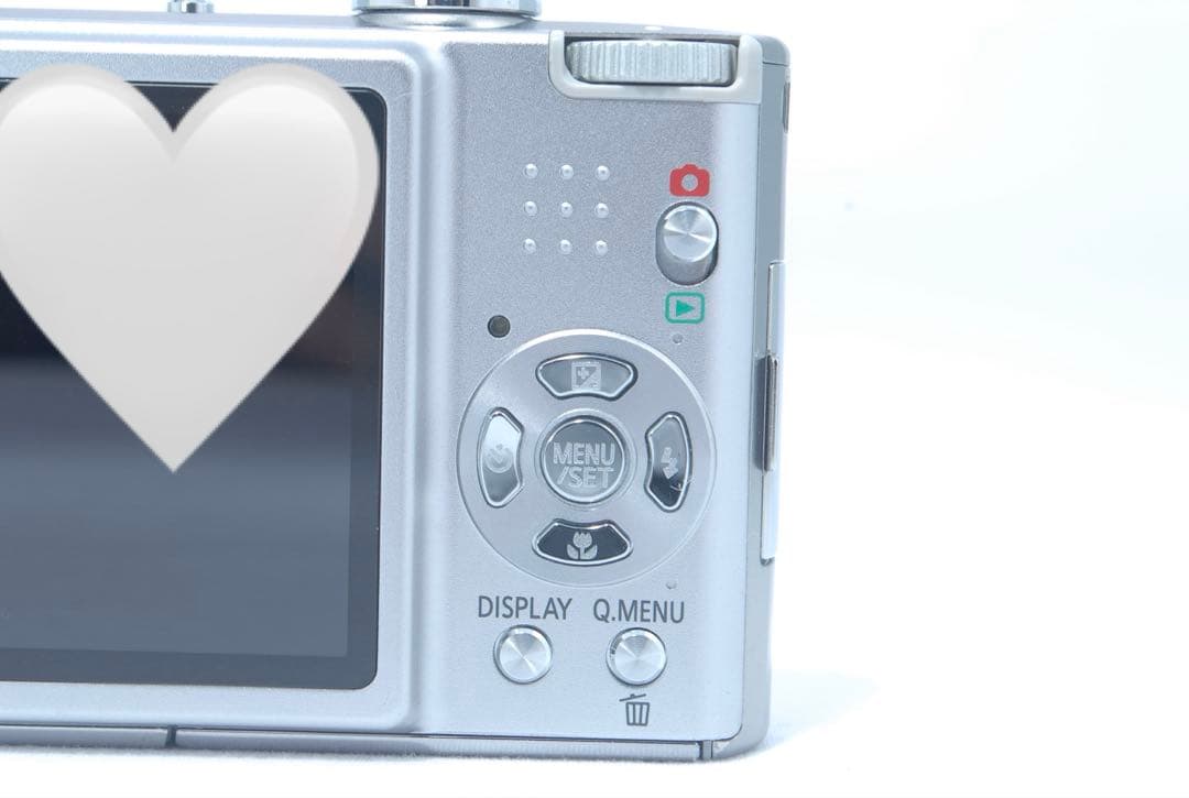 極美品 Panasonic コンデジ 上品 シルバー デジカメ スマホ転送可能♥️
