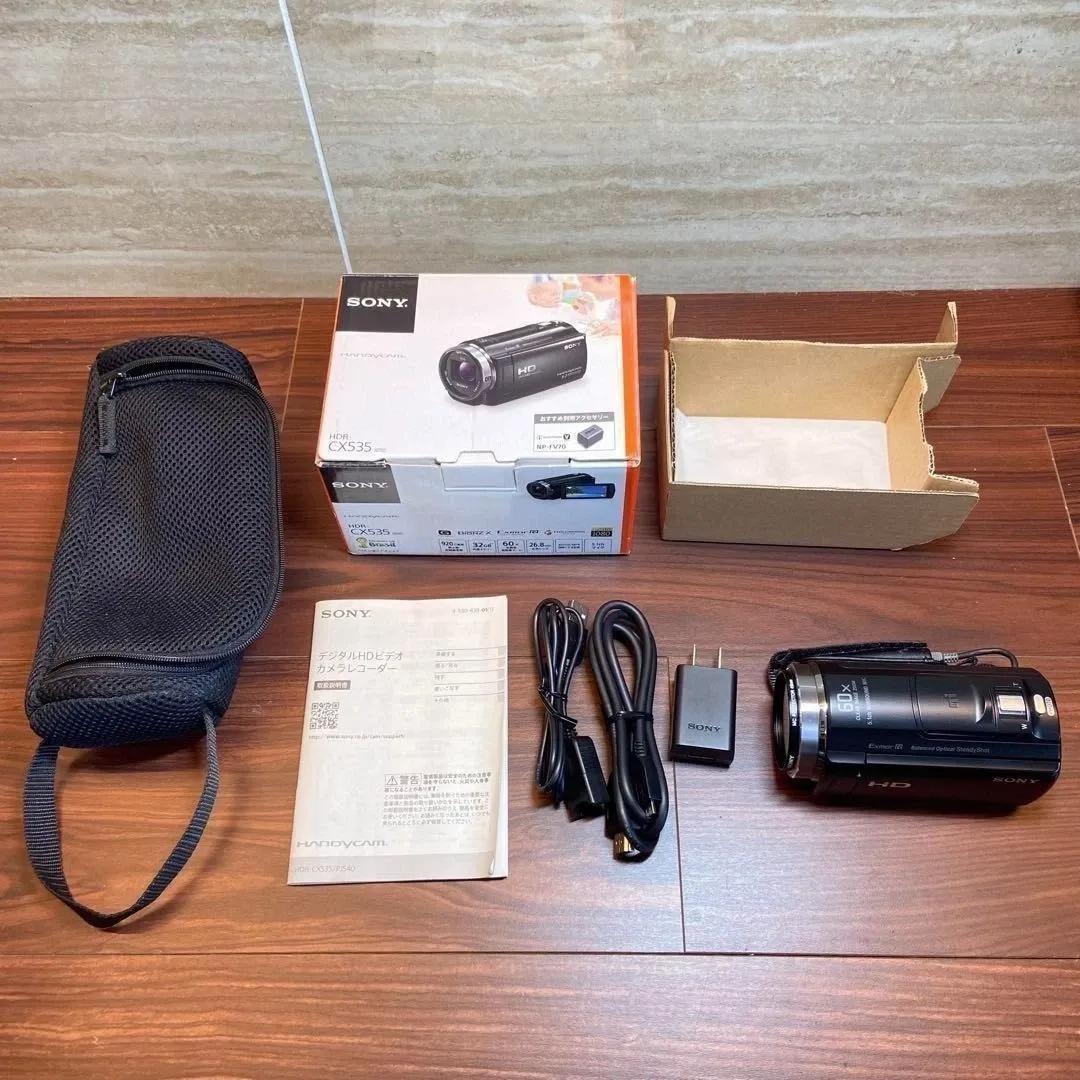 ソニー HDR-CX535 ビデオカメラ 4968