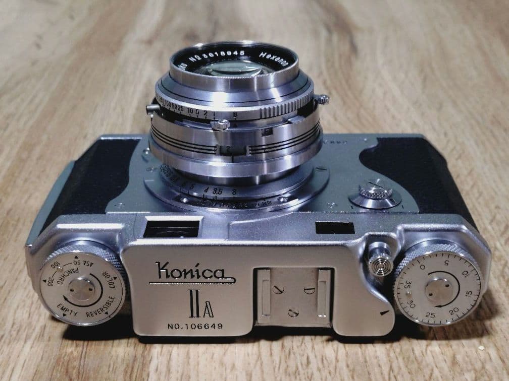 konica ⅡA Hexanon 1:2　48mm