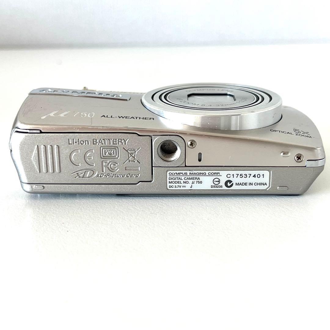 OLYMPUS オリンパス μ-750 デジタルカメラ コンデジ