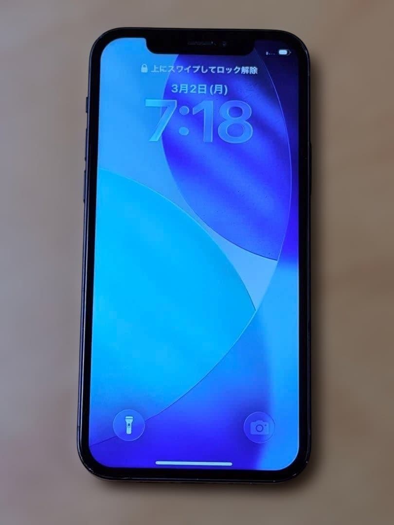 iPhone 12 ブラック 128GB バッテリー100% SIMフリー