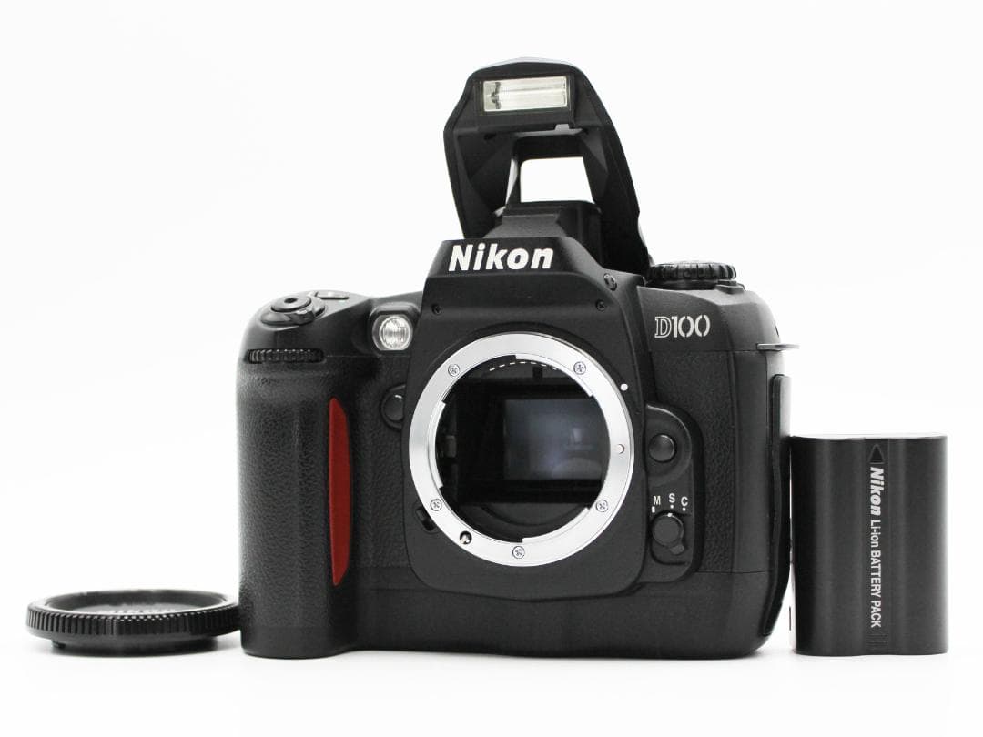 【動作品】Nikon ニコン D100 デジタル一眼レフ ボディ バッテリー付