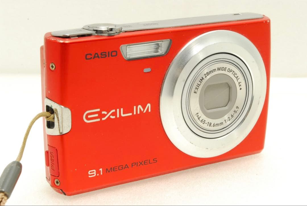 CASIO EXLIM EX-Z250 ❤️スマホ転送 動作確認済 レッド カシオ