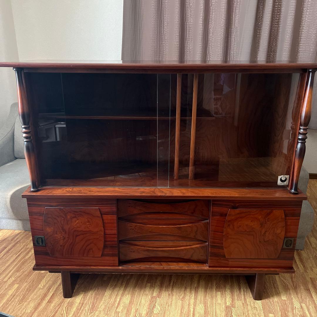茶箪笥 昭和レトロ YAIRI 家具 アンティーク