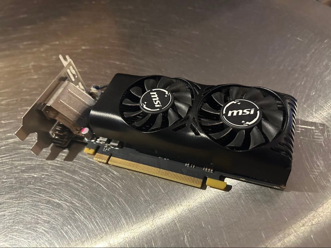 MSI GeForce GTX1050Ti ロープロファイルモデル