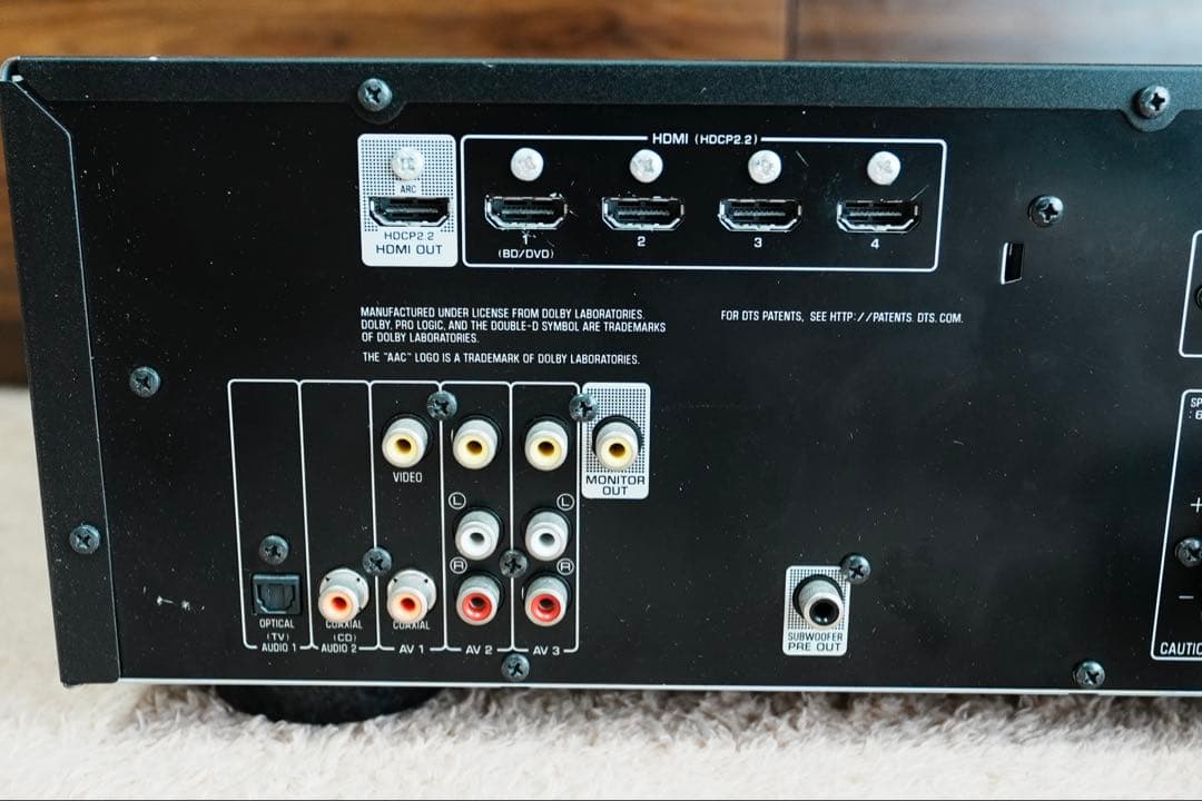 YAMAHA RX-V381 AVアンプ 動作確認済み ホームシアター
