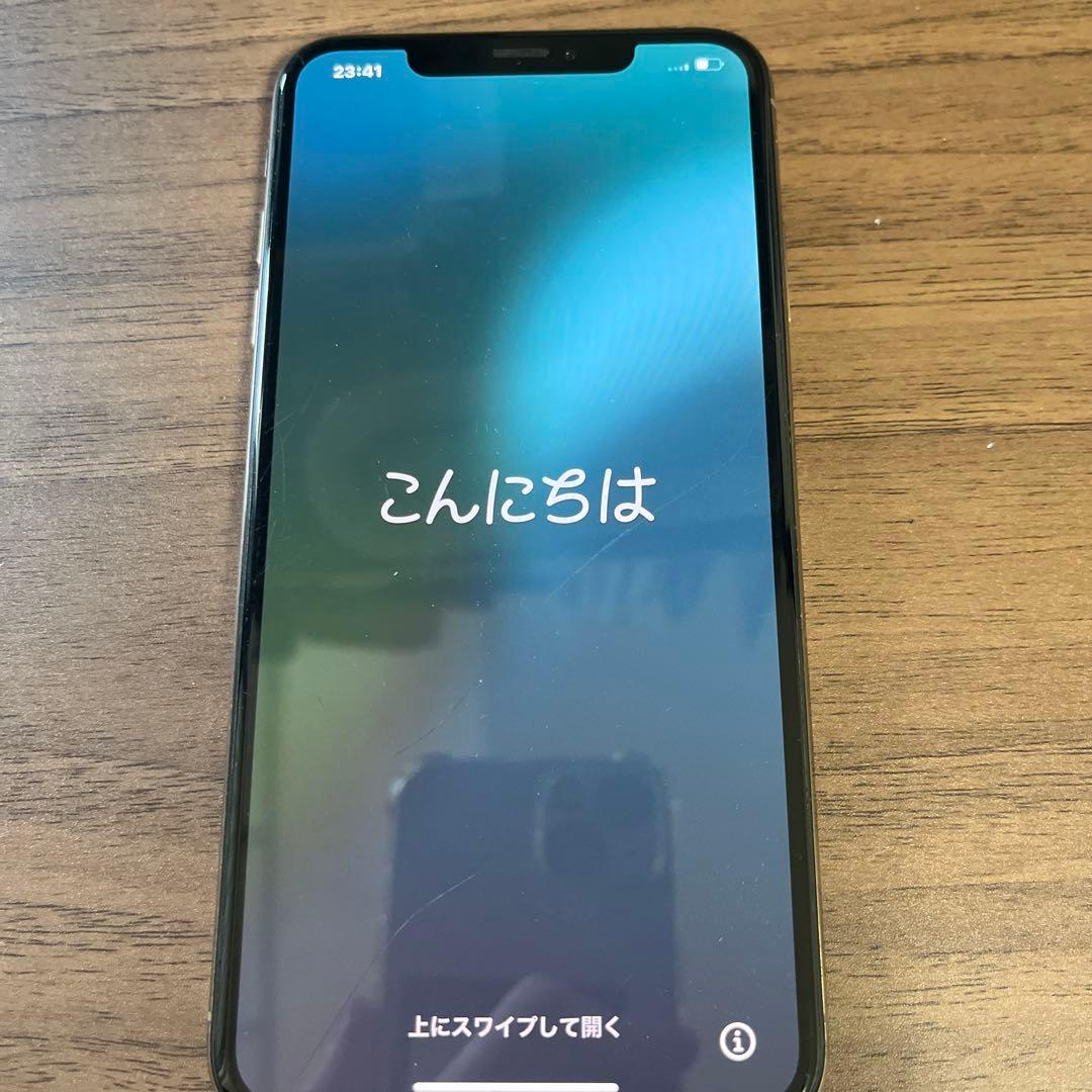 【初期化済み】【画面割れ】Apple iPhone X MAX 本体