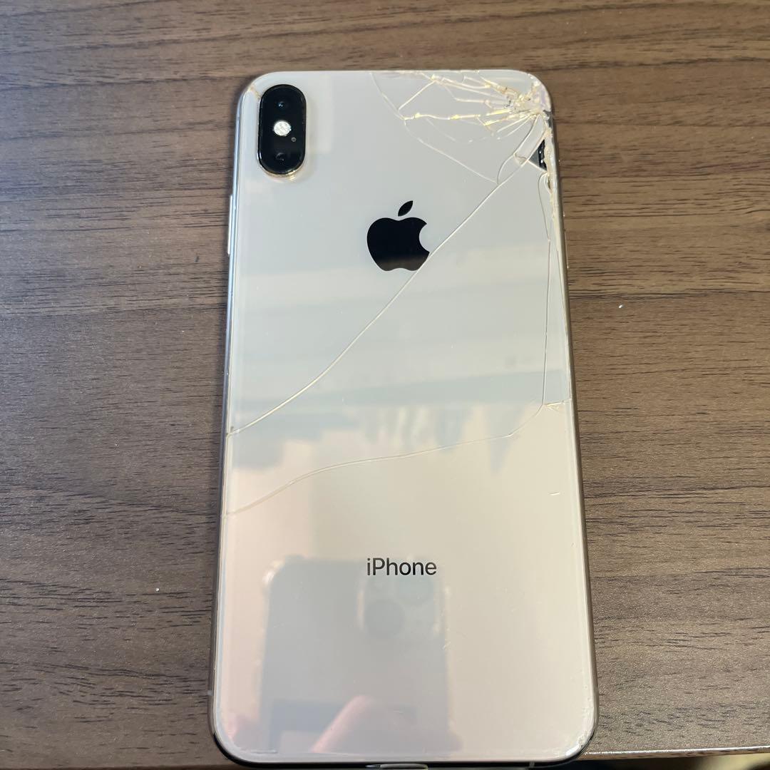 【初期化済み】【画面割れ】Apple iPhone X MAX 本体