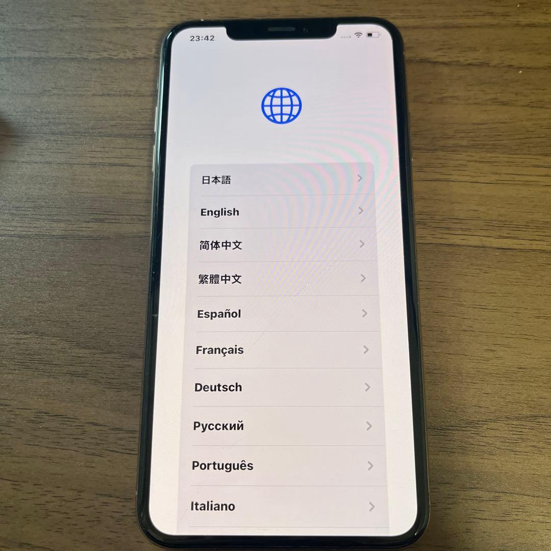 【初期化済み】【画面割れ】Apple iPhone X MAX 本体
