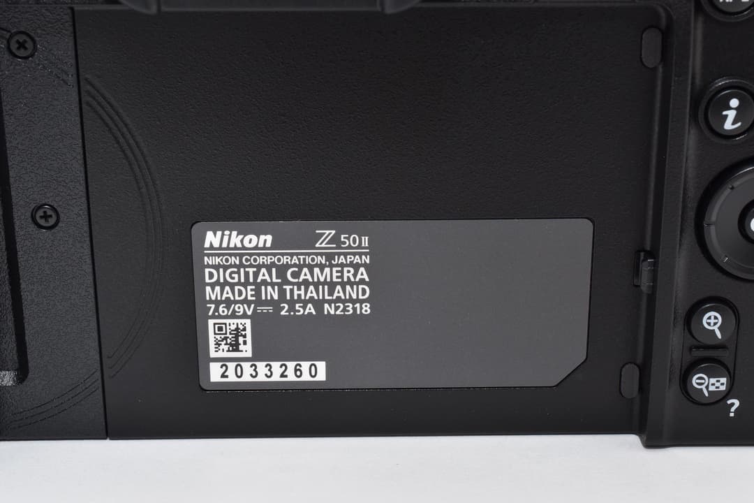 ■11ショット！ほぼ新品■ ニコン Z 50II #C944