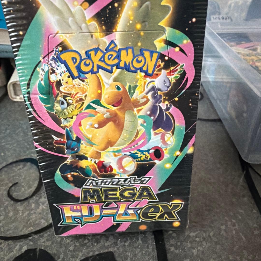 ポケモンカードゲームメガドリームexハイクラスパック　シュリンク1BOX