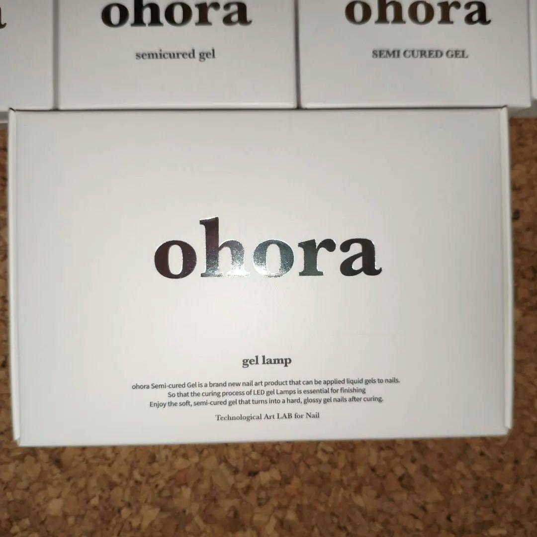 ohora ジェルネイルシール　ランプ　セット　バラ売り可
