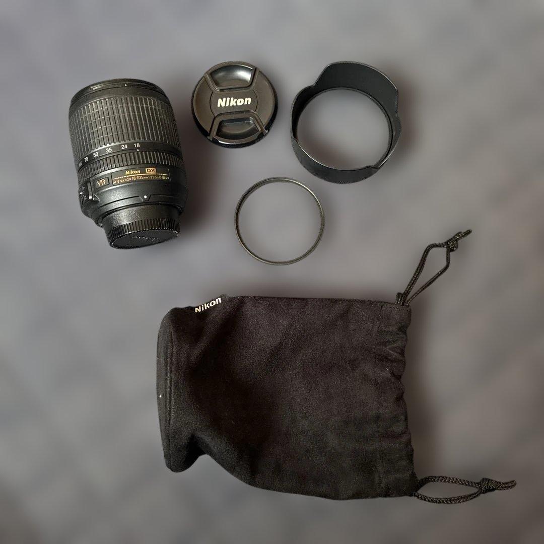 AF-S NIKKOR 18-105mm f/3.5-5.6G ED VRレンズ