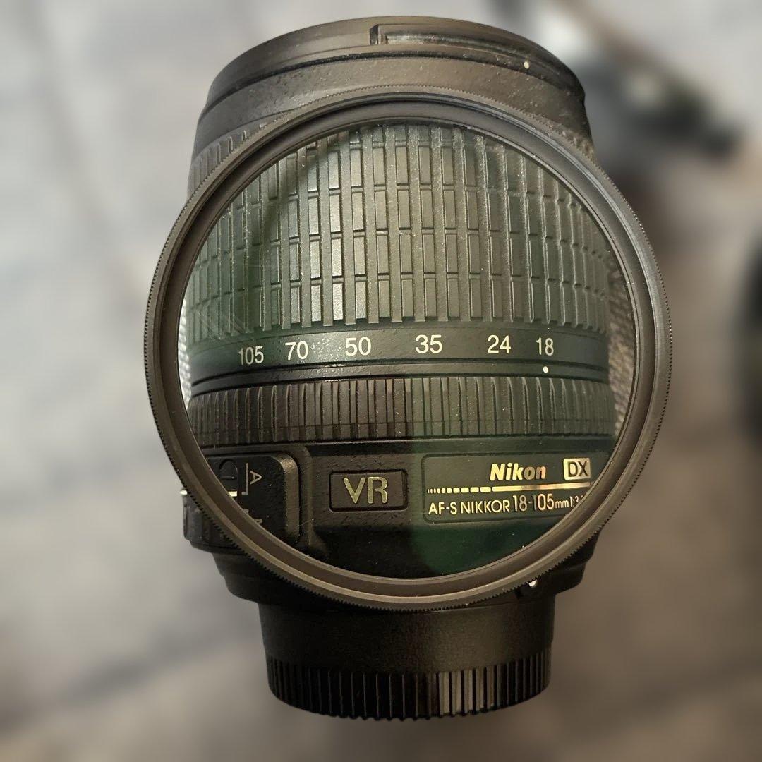 AF-S NIKKOR 18-105mm f/3.5-5.6G ED VRレンズ