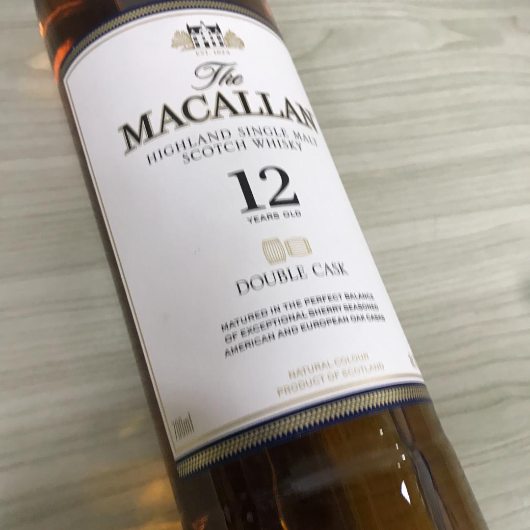未開栓品 マッカラン 12年 ダブルカスク 700ml おまけ付き