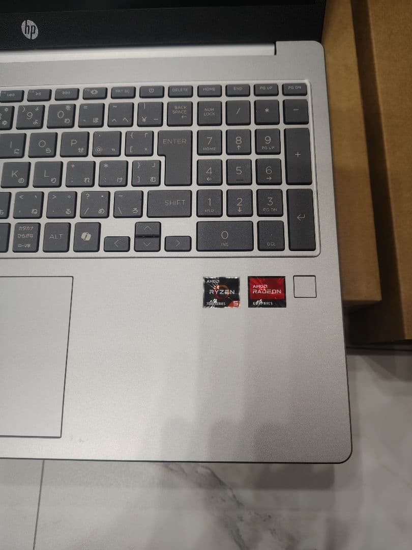 2026年2月　HP Laptop 15-fc1034AU (D05XTPA)