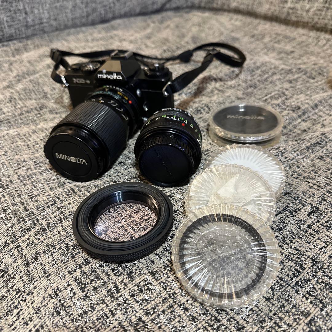 MINOLTA XD-s 一眼レフカメラ ズームレンズ付き