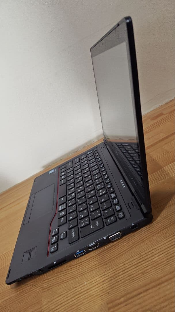 富士通 ノートPC タッチ画面P727/P i5第7世代OS Office