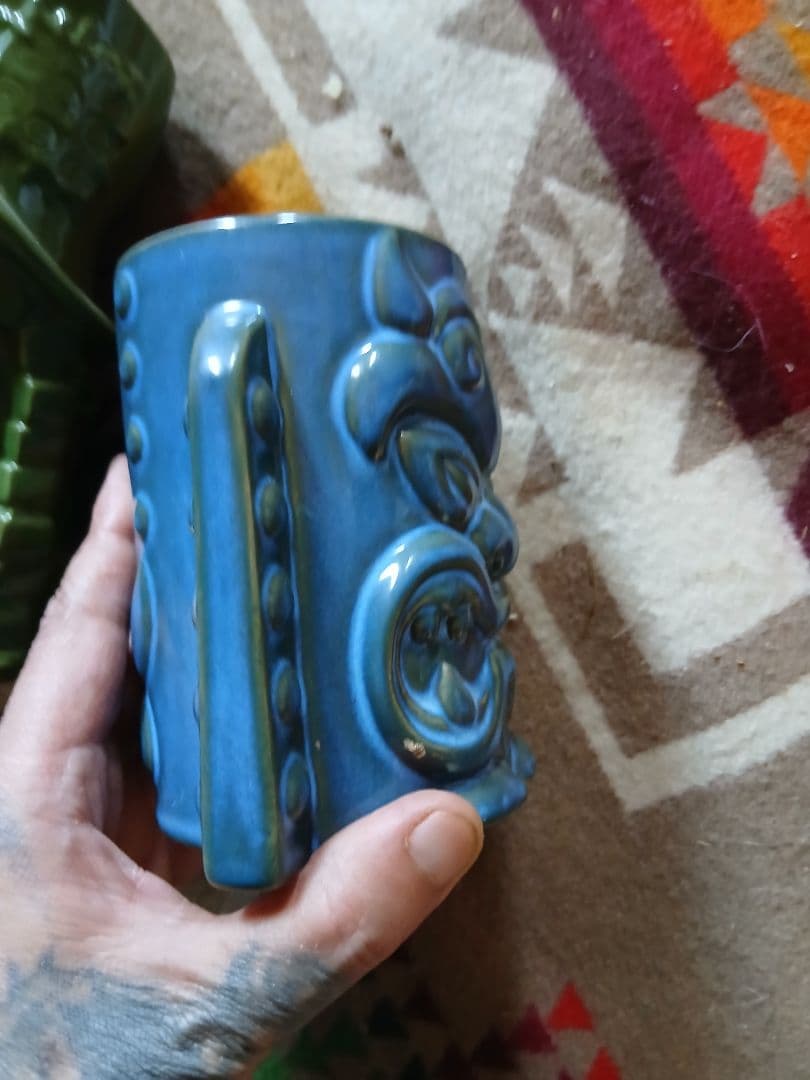 アンティーク雑貨 Onigawara Tiki MugMr. G
