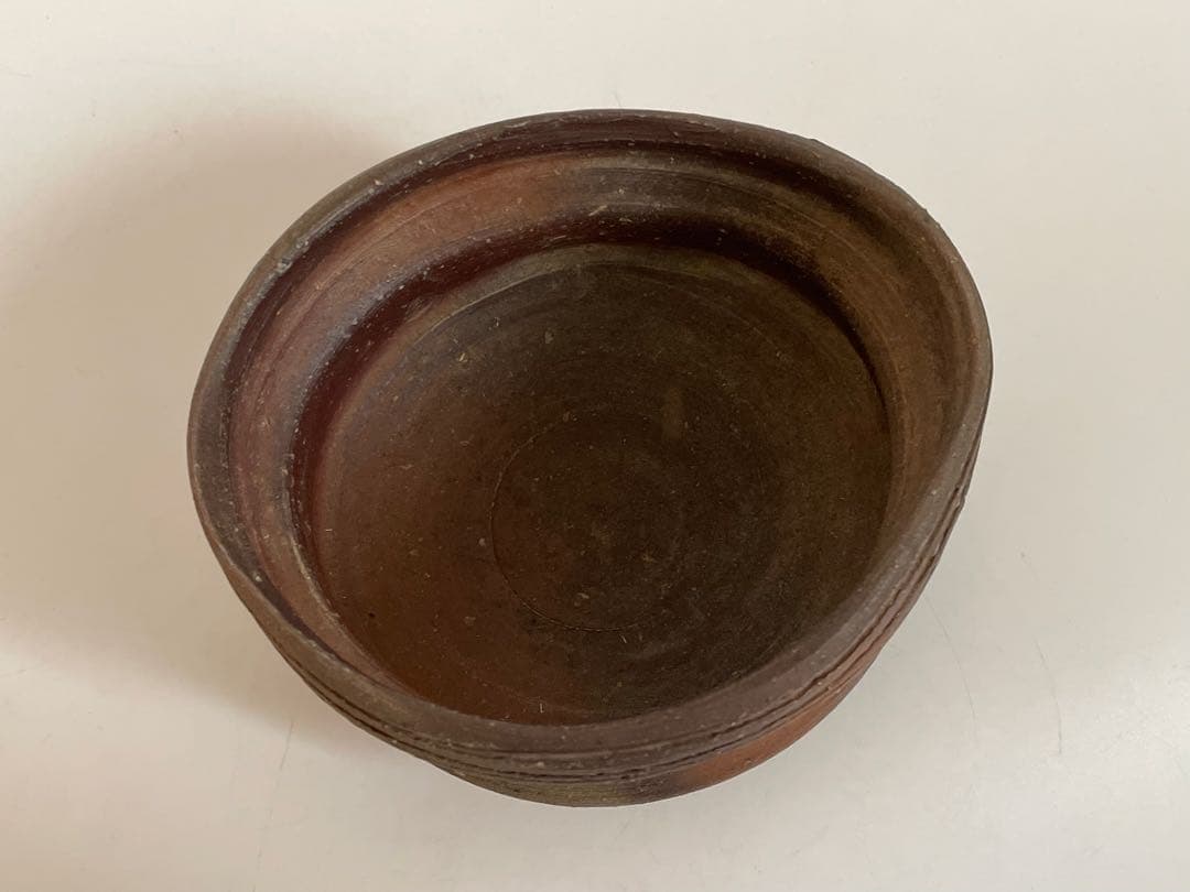 陶芸家　中村六郎　備前　茶碗　茶盌　抹茶碗　備前焼　共箱