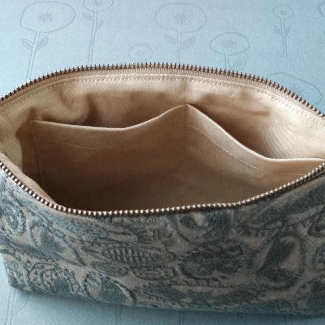 〈jungle relief〉ポーチ＊ミナペルホネン＊カードポケット付き！