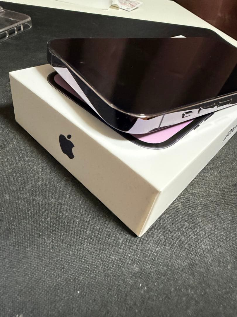 Apple iPhone 14 Pro ディープパープル 本体 128GB85%