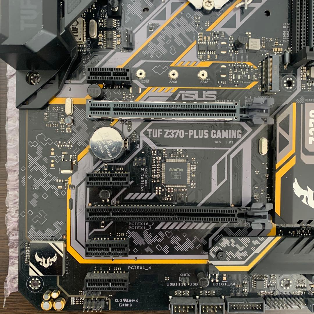 ASUS TUF Z370-PLUS GAMING 動作品 N2