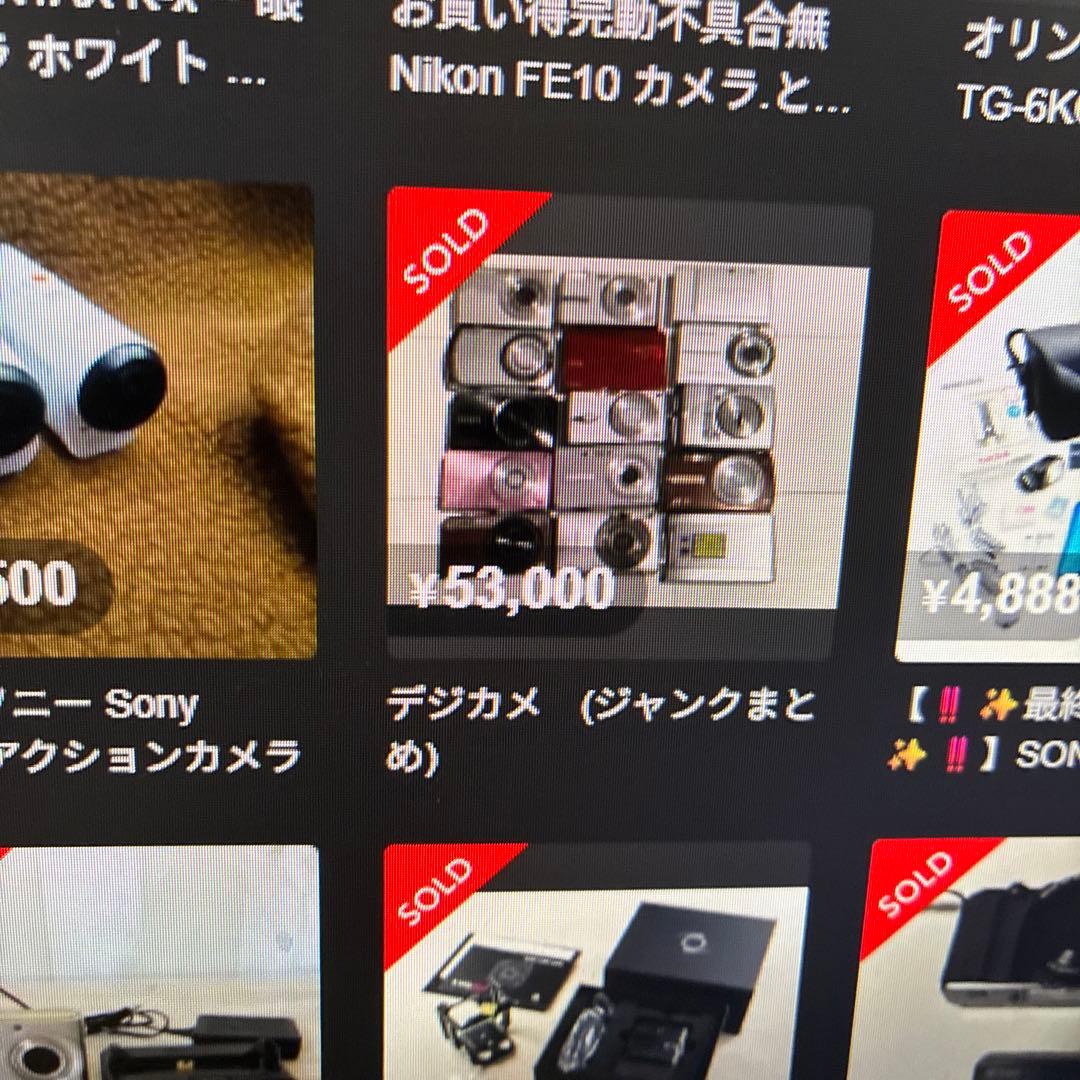 SONY Canon Nikon OLYMPUS等　デジタルカメラまとめ　15台