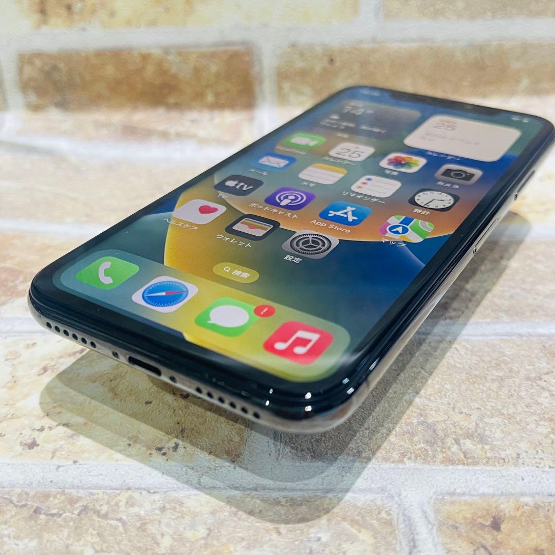 SIMフリー iPhoneX 256GB スペースグレイ 新品電池