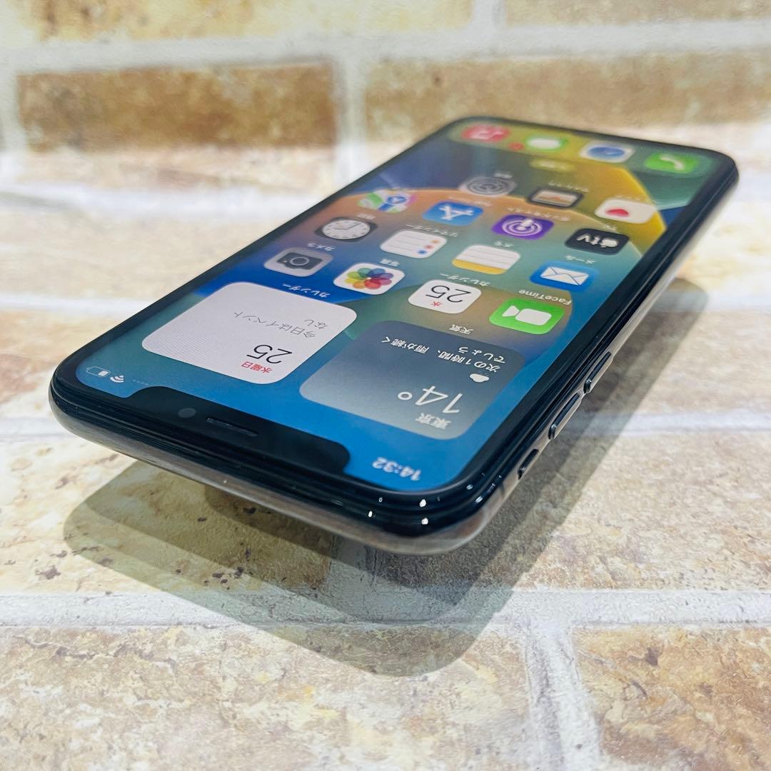 SIMフリー iPhoneX 256GB スペースグレイ 新品電池