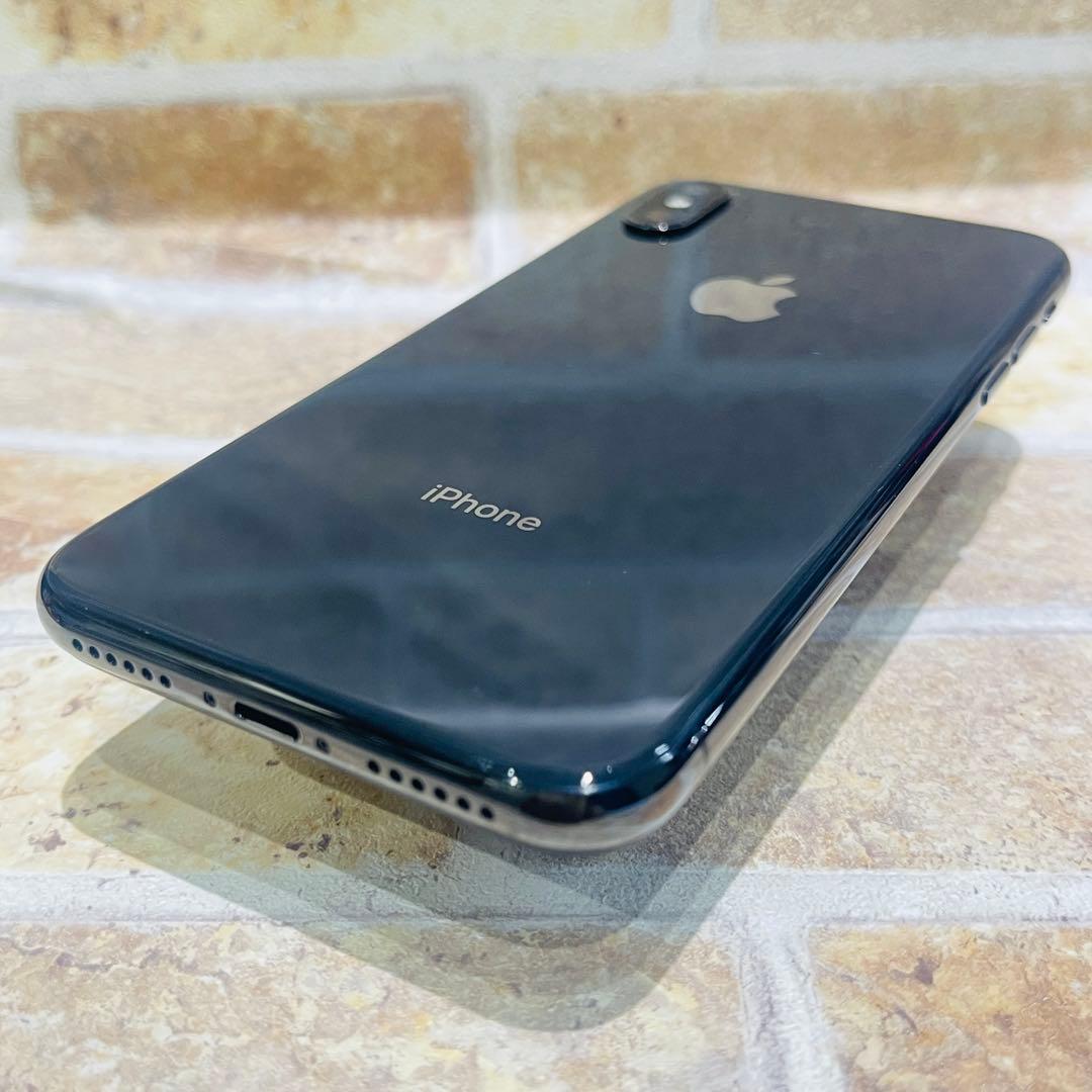 SIMフリー iPhoneX 256GB スペースグレイ 新品電池